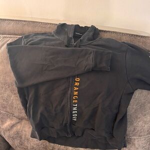 Orangetheory coach zip up hoodie